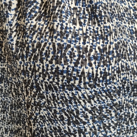 VINCE Silk Shift Static Print Tunic Dress With Pockets Size M - Picture 9 of 16
